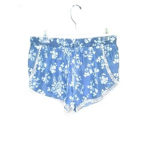 Floral print shorts